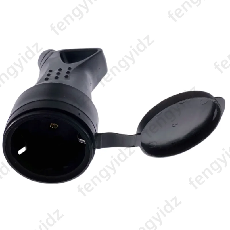 EU Waterproof Grounded Power Plug & Socket Set