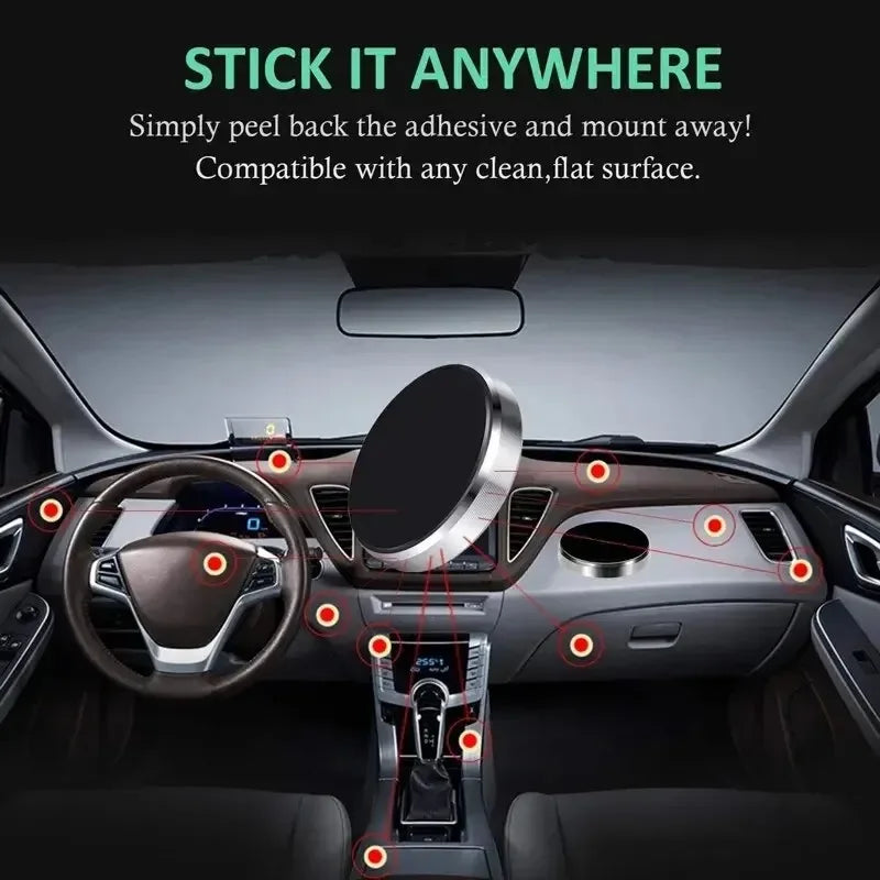 Magnetic Dashboard & Windshield Car Phone Mount