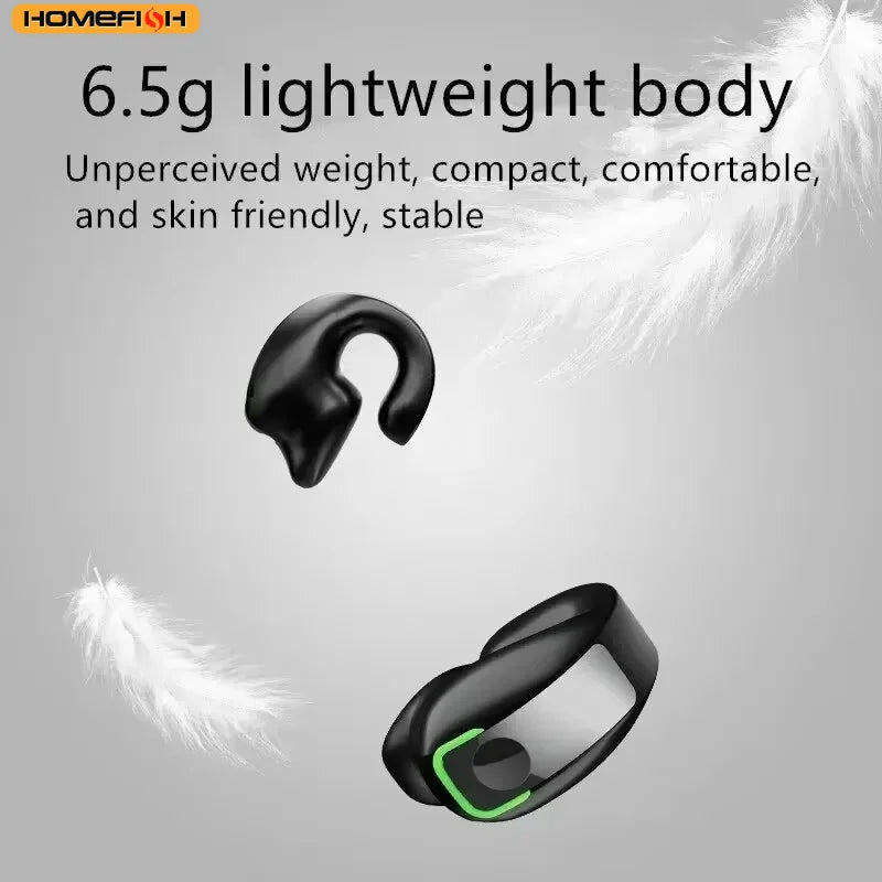 Bone Conduction Clip-On Wireless Earphone
