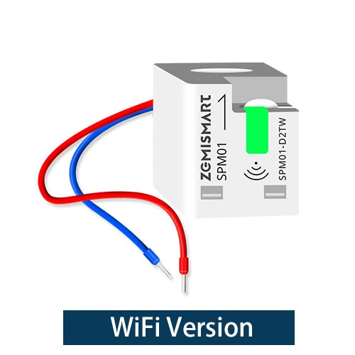 Zemismart Zigbee Smart Energy Meter — Tuya & Home Assistant