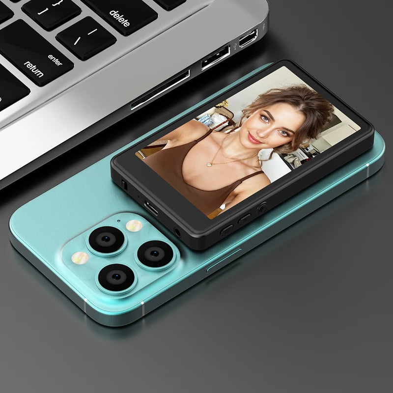 Magnetic Phone Monitor - Real-Time Selfie & Rear Camera Display