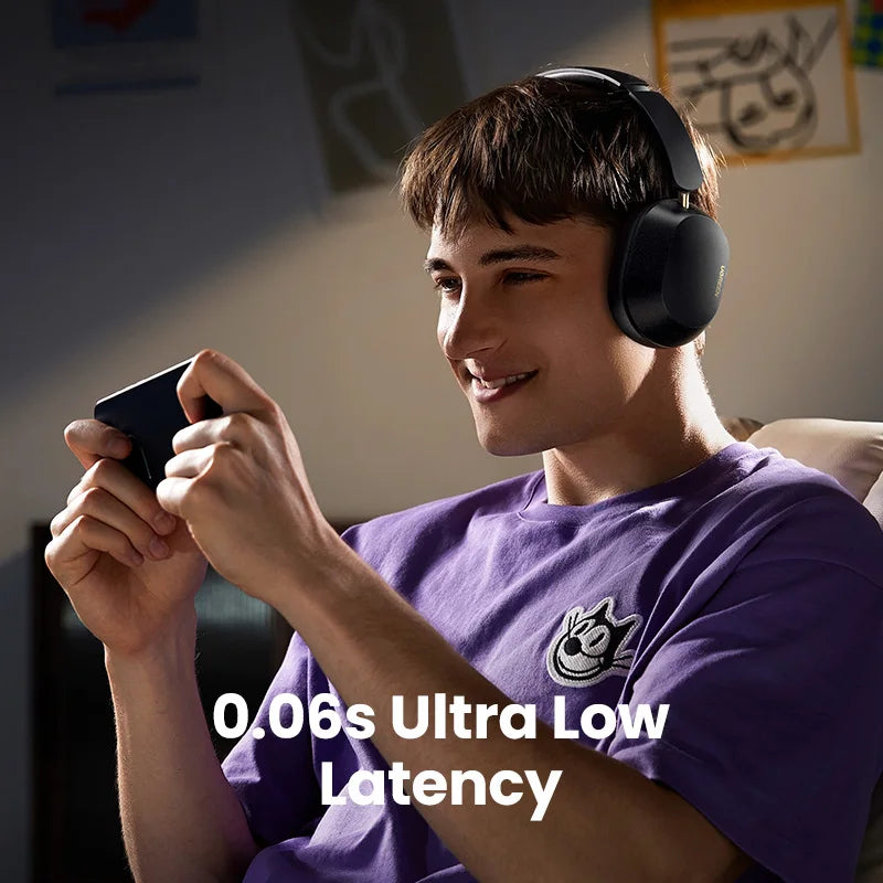 UGREEN Max5c ANC Wireless Headphones — 75H, Hi-Res LDAC