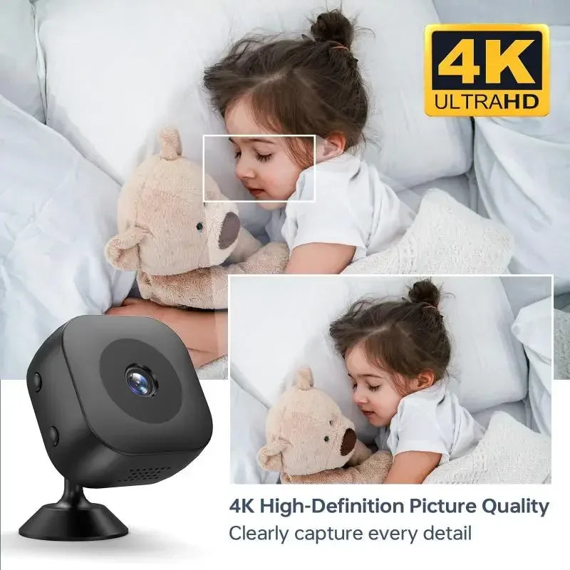 4K Smart Wireless Surveillance Camera — Indoor & Outdoor