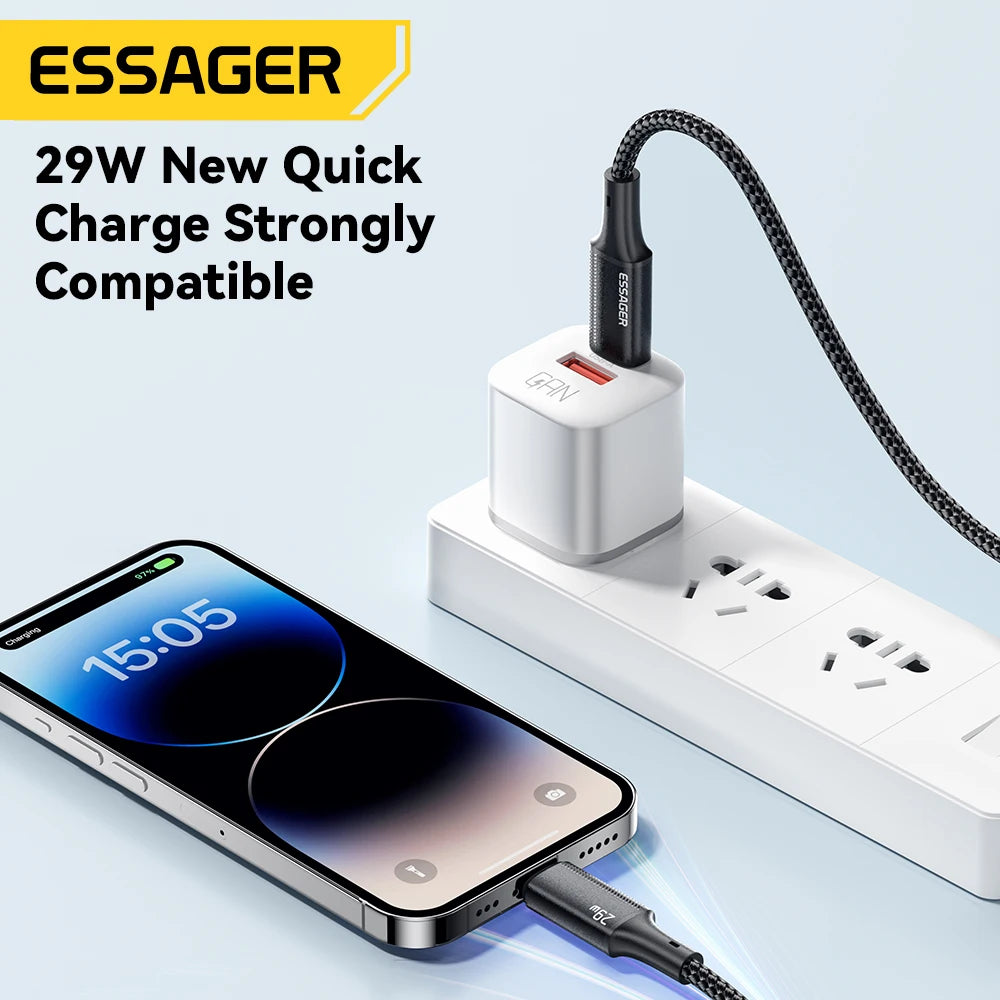 Essager USB-C to Lightning Fast Charging Cable