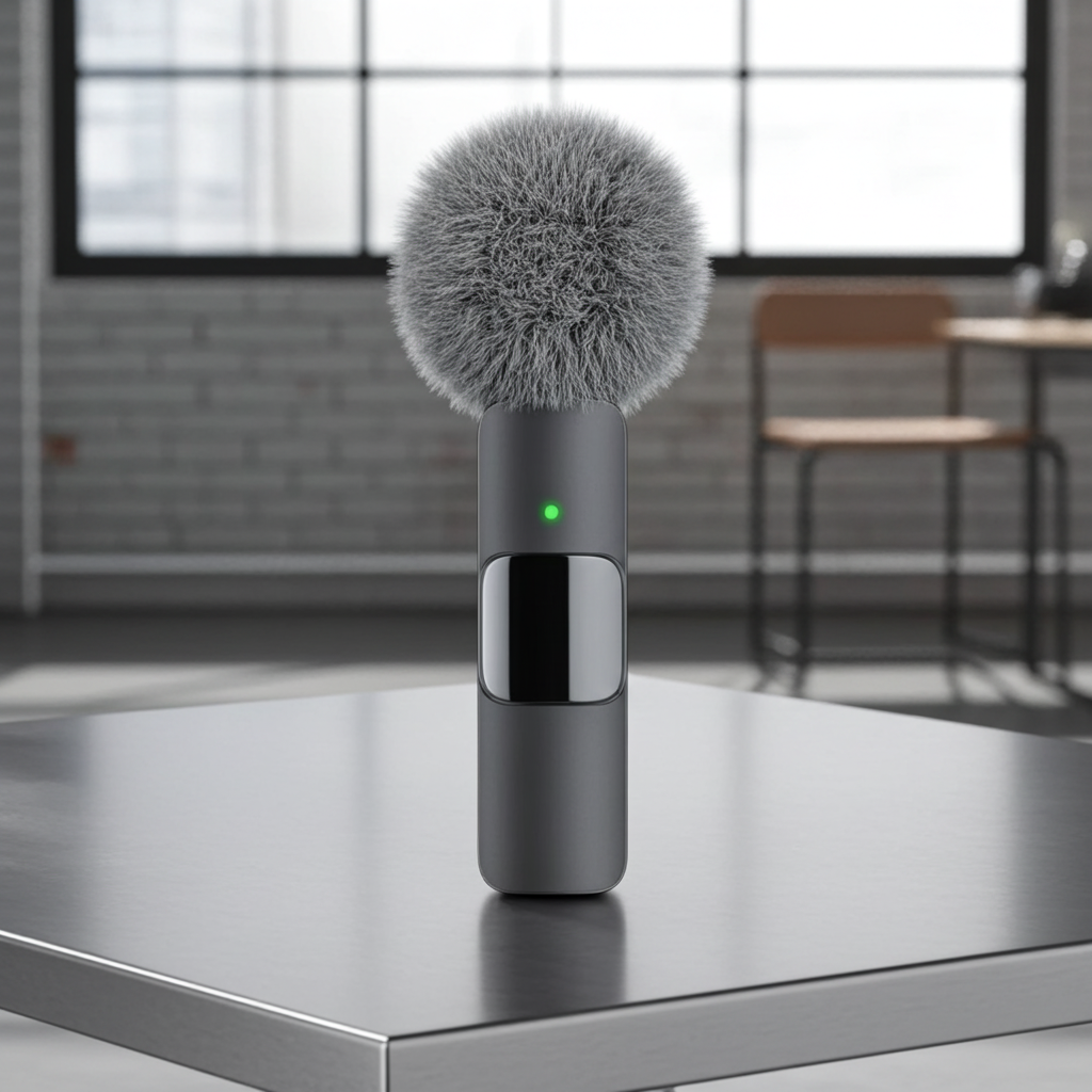Lenovo Mini Wireless Lavalier Microphone for Live Streaming
