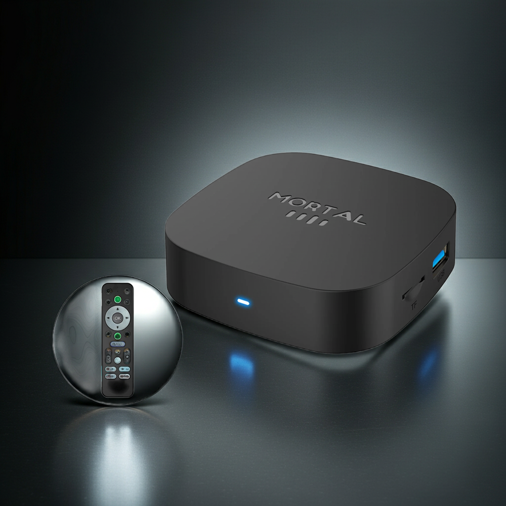 T1+ Smart TV Box Android 16 — 8K Ultra HD, WiFi 6, 8GB RAM, 128GB