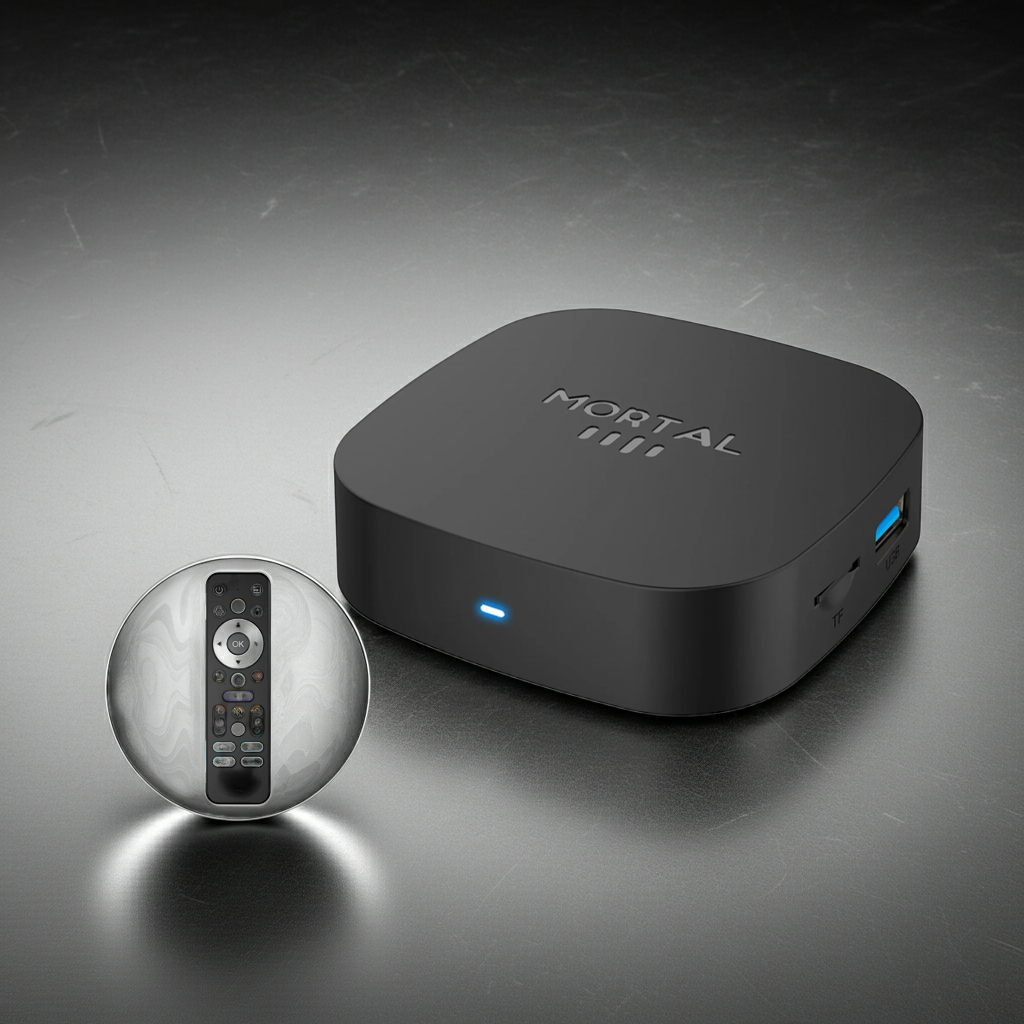 T1+ Smart TV Box Android 16 — 8K Ultra HD, WiFi 6, 8GB RAM, 128GB